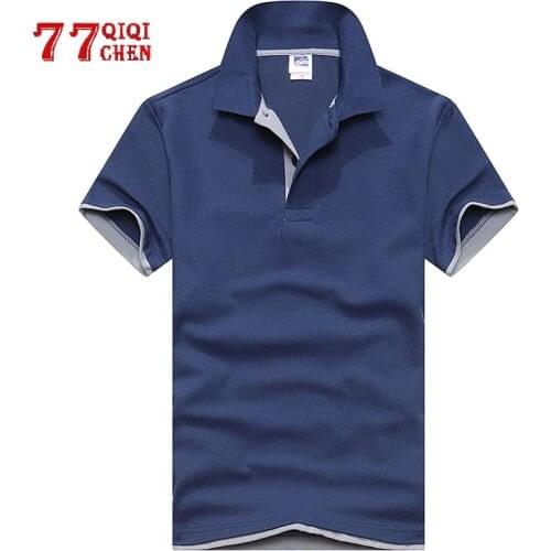 2020 Summer Polo Shirt Men Casual Cotton Short Sleeve Men Polos Shirts Plus Size 3XL Jerseys Golf Tennis Brand Polos Masculina
