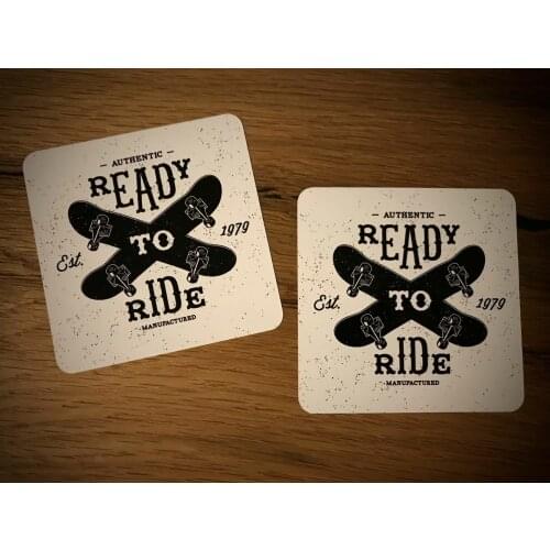 Skater Skateboard Vintage Retro Skating Board Old School USA #158 decal sticker