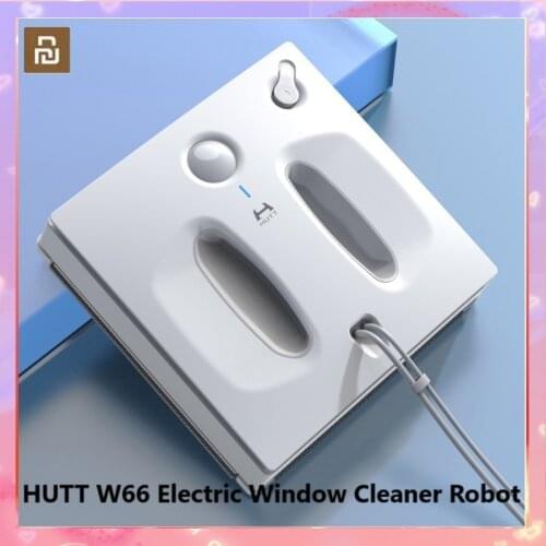 Xiaomi HUTT W66 Electric Window Cleaner Robot for home Auto Window Cleaning Washer Vacuum Cleaner Fast Safe Smart Planned