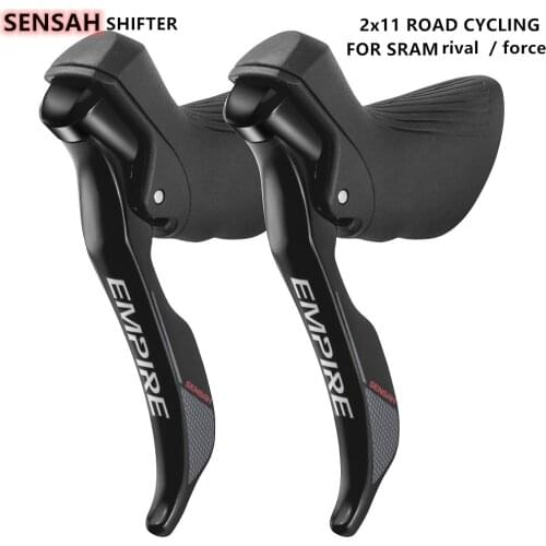 SENSAH Bicycle 2 X11 Speed Road Bike Shifters & Shift Cable Gear Lever Brake Road Bike Derailleur for Sram Rival / force RED
