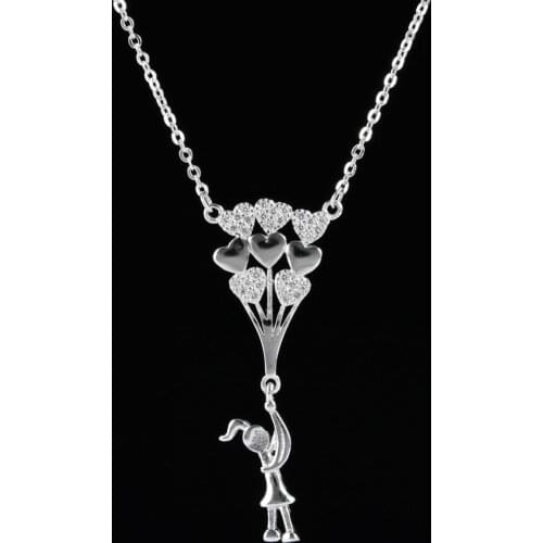 High quality small beauty balloon AAA zircon pendant, for girls/women to create summer jewelry.D-012 Pendant for necklace