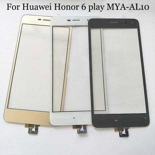2PCS For Huawei Honor 6 play MYA-AL10 touch panel LCD Digitizer for Honor6 play Touch Screen Glass touchpanel with flex cable