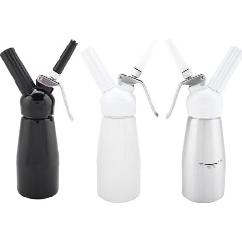 250ML Whipped Cream Dispenser Bundle With Three Nozzles Kitchen Cream Dispenser Dessert Tools