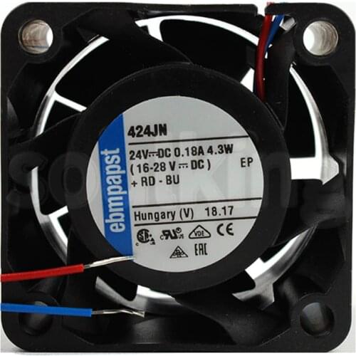 424JN 4028 24V 0.18A high speed DC cooling fan 6months Warranty