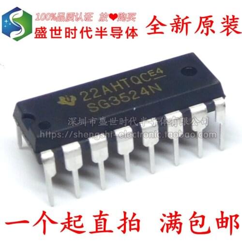 5/PCS NEW Brand New & Original Sg3524n Sg3524 Direct Plug Dip-16 Dual-Channel Adjustable PWM Control Chip