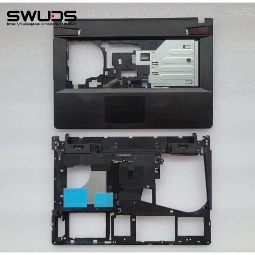 Applicable to Lenovo y400 y410p y430p notebook bottom shell palm keyboard frame top cover shell with touch pad used 90% NEW