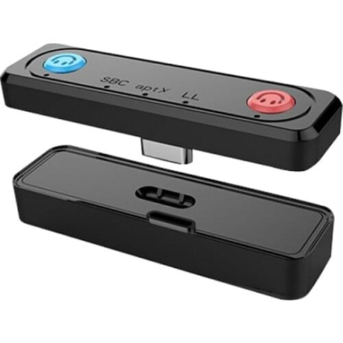 Wireless Bluetooth Audio Transmitter USB-C for Nintendo Switch/Switch Lite/PS4/PC