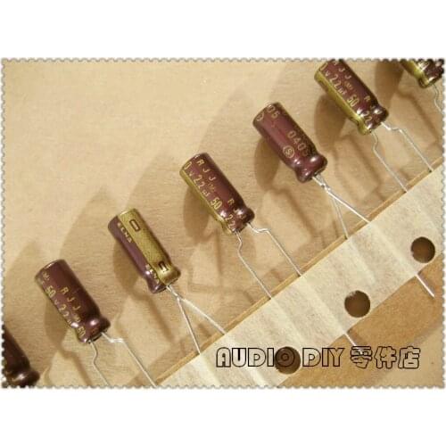 50PCS/200PCS ELNA Brown RJJ Series 2.2uF 50V 50V2.2uf Electrolytic Capacitor
