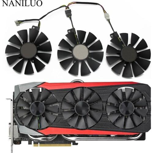 87mm PLD09210S12HH PLD09210S12M Cooler FanFor ASUS STRIX GTX980TI RX480/580 R9 390X/R9 390 GTX 1060 GTX1070 1070Ti 1080Ti Gaming
