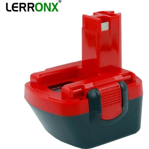 LERRONX 12V 2000mAh Ni-CD Rechargeable battery Replacement for Bosch Power Tools BAT043 BAT045 BAT046 BAT049 BAT120 BAT139