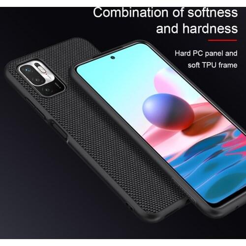 Nillkin For Xiaomi Poco M3 Pro 5G case Back Cover Textured Fiber 360 full Protective case for Poco M3 Pro