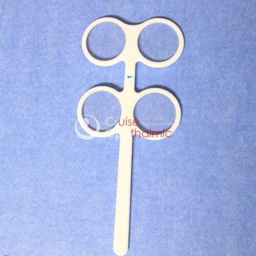 Low Vision Training Customized Optical Confirmation Tester 1-3-5 Flipping Tester |3 Tester in Free Flipper Rack Set