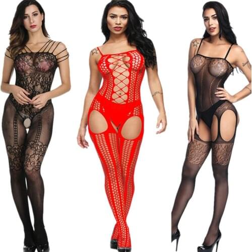 Sexy Lingerie For Women Erotic Stocking Sex Toys For Woman Tight Sexy Underwear Women Intimates Porno Sexo Pantyhose Jumpsuit