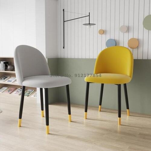 Room makeup chair net red ins dressing table girl cute backrest stool simple bedroom desk home