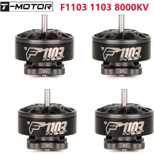 T-Motor F1103 1103 8000KV 2-3S Brushless Motor for Toothpick Beta FPV RC FPV Racing Drone DIY hobby toy