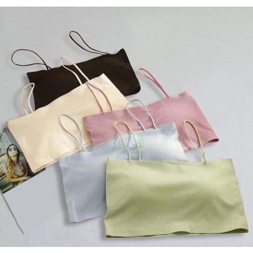 Strapless Women Tube Top Invisible Bra Seamless Underwear Female Bralette Push Up Crop Top Sexy Lingerie Women Crop Top