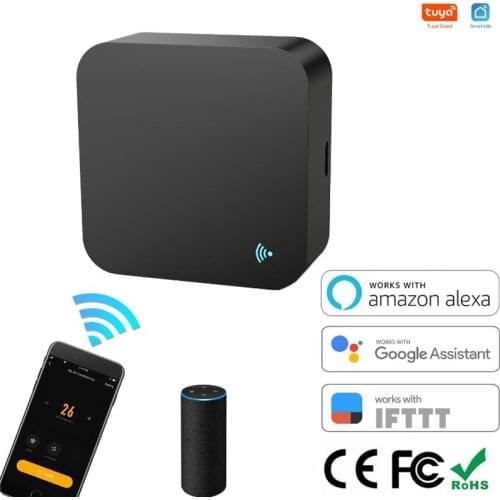 Smart WIFI IR Remote Control Universal Infrared Tuya Smart Home Remote Controller for TV DVD AUD AC Works with Alexa Google Home