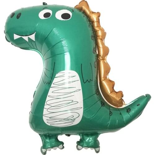 1pcs Dinosaur foil Balloon kids 1st Birthday Party Decoration Baby Shower Balloon Dinosaur theme Birthday Favor