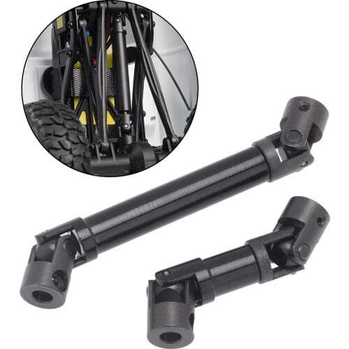 2Pcs Front/Rear Driveshaft for SCX24 RC Climbing Buggy Hobby Model Car Parts