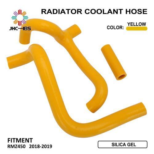 Motorcycle Accessories Engine Water Pipe Silicone Radiator Coolant Hose 4.5mm For SUZUKI RMZ450 RMZ 450 2018 2019 Dirt Bike