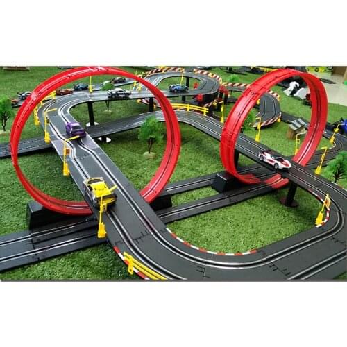 Childrens Electric Sports Track Racing Interactive Toy Rc Drift Racing Car Circuit Train Railway Diy Assembled Track Boy Toy