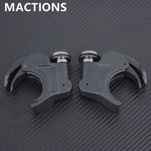 39mm Motorcycle Windscreen Clamps Moto Front Windshield Bracket mounting case for Harley Dyna Sportster Custom