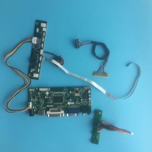 Kit for LM190E08-TLB2 DIY M.NT68676 19" Driver HDMI 1280X1024 30pin Controller board DVI VGA LVDS 4 lamps Monitor Screen