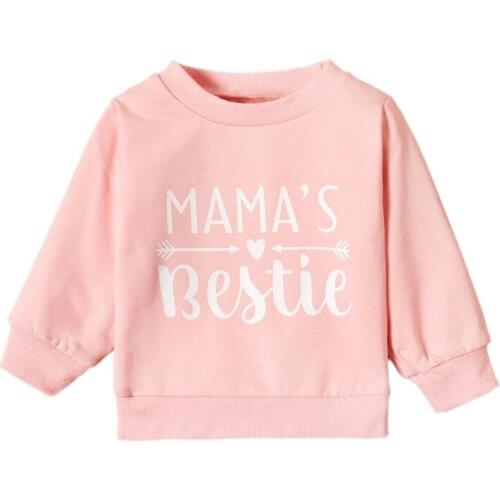 Autumn Kids Baby Girl Outerwear Baby Sweatshirt Jackets Kids Girl Letters Print Casual Long Sleeve Sweatshirt Children Coat New