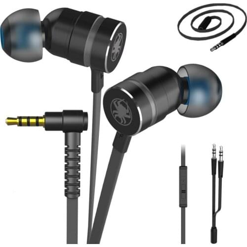 PLEXTONE G20 Wired Magnetic Attraction In-ear 3.5mm Earphone Noise Reduction Heavy Bass HIFI Gaming Sports Headphone With Mic