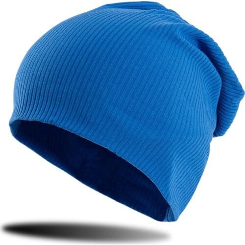 High Quality Ribbed Unisex Beanie Hat For Women Spring And Autumn Men Hats Solid Color Fashion Hip Hop Skullies Beanies Cap