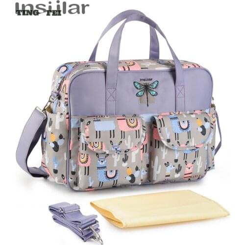 Waterproof Diaper Bag Large Capacity Handbag Messenger New Styles Travel Bag Multifunctional Maternity Mother Baby Stroller Bags
