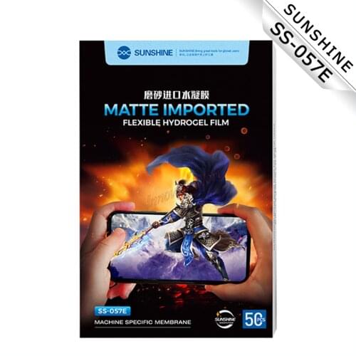 Universal Hydraulic Film SUNSHINE SS-057E Matte Anti-glare for Phone Front Rear Watch AirPods Camera Laminating Automatic Repair