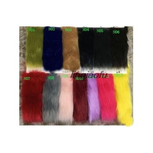 High imitation fox plush fabric Faux fox fur collar hair ball plush,felt cloth