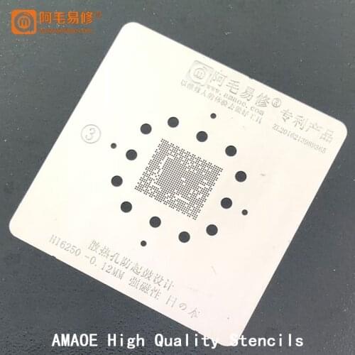 High quality BGA Reballing reball Stencil for CPU HI6250 HI6260 V101 Heating Reball Tin Net Template