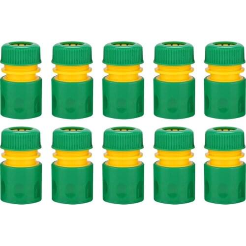 10Pcs 1/2 InchGarden Tap Water Hose Pipe Quick Connectors Irrigations Thread Joint System Garden Accessories Tool