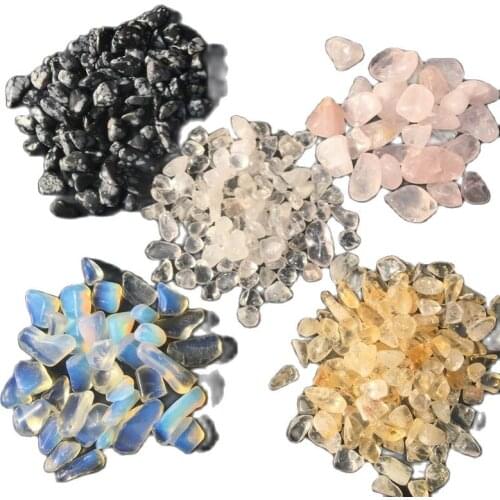 100g Natural Quartz Crystal Gravel Specimen Polished Tumbled Stone