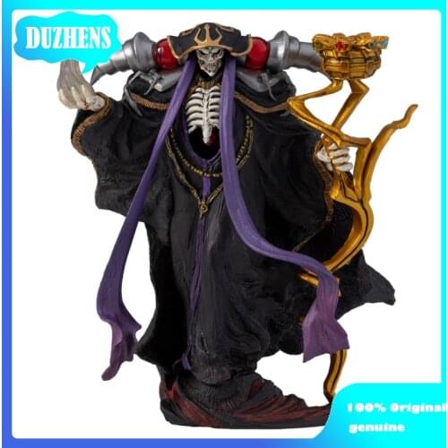 100% Original genuine OVERLORD Ainz Ooal Gown 12cm Action Figure Anime Figure Model Toys Figure Collection Doll Gift