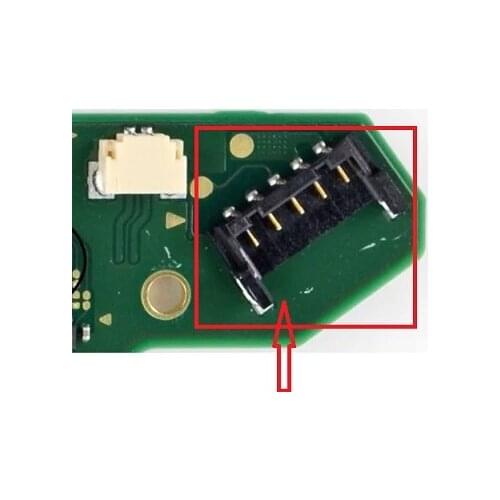 3-50PCS/LOT Original New for Nintendo Switc Battery Connector clip Dock Socket Contact 5PIN on Motherboard Fix Component