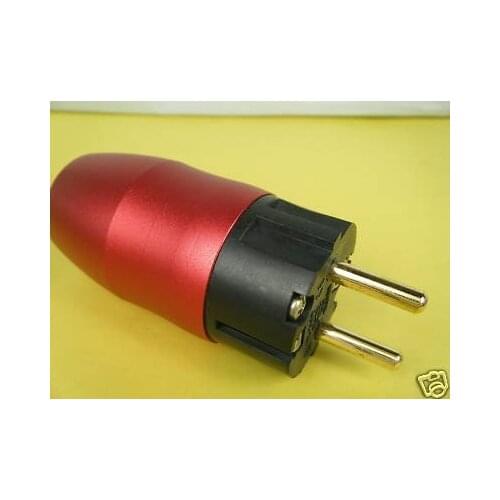 Aluminum AC Power Lead Shuko 2-Pin AMP Connector M2R 20