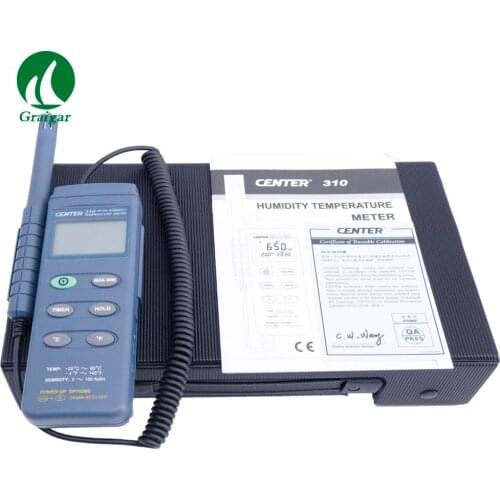 CENTER-310 High Precision Humidity Temperature Tester Humidity 0~100%RH Temperature -20~60C