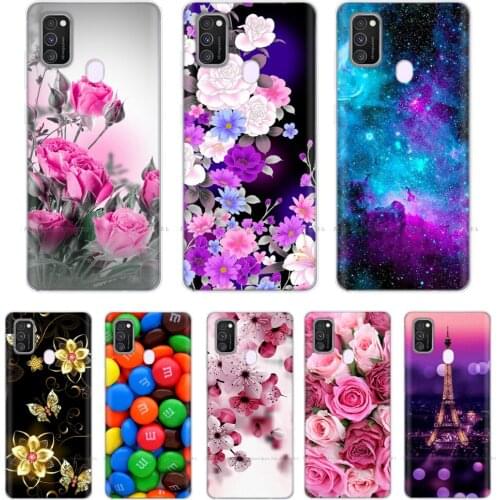 For Samsung Galaxy M31 Case 6.4" Silicone Soft TPU Protective Shell Cover Phone Case for Samsung M31 M 31 M315 Case Bumper Coque