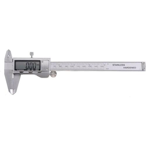 Zinc Alloy Digital Calipers Vernier Caliper Metal Micrometer Analysis Measuring Tool Calipers 0-150mm