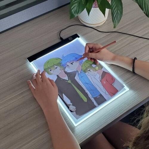 A3/A4/A5 Led Drawing Board children Creative Toy 3 Level Dimmable Drawing Copy Pad Kids Painting Educational Grow Playmates Gift
