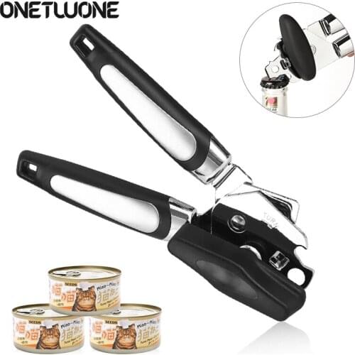 Stainless Steel Can Opener Strong Multifunction Household Beer Opener Kitchen Tools