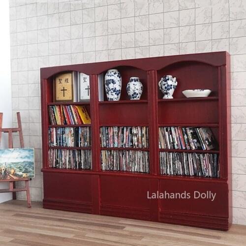 Dollhouse Mini - Simulation Shelves, Bookshelves, Wine and Beverage Rack Models for Dollhouse Furniture Accessories