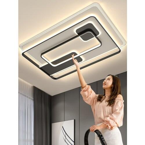 New Simple Modern Atmosphere Chandelier Nordic Light Luxury Elegant Bedroom Light Home Creative LED Ceiling Lamp Whole