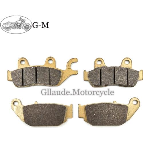 Motorcycle Front / Rear Brake Pads For Honda CBF190X CB190X FIGHT HAWK 2017-2020 CBF190R CB190R 2015-2020