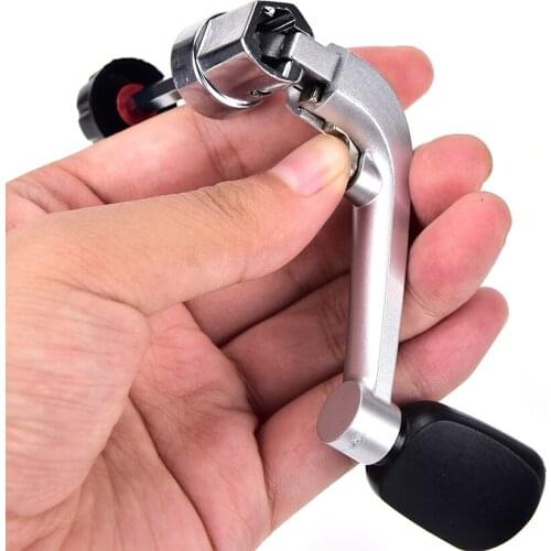 1 PCS M/L Size Plastic Fishing Reel Handle Power Hard Glue Handle Fishing Reel Crank Crank Arm Spinning Reelt