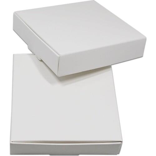 Kraft Cardboard DIY Candy Paking Party Gift Box for Wedding Decorations Jewelry Packaging Wrappers Kraft Paper Folding Boxes