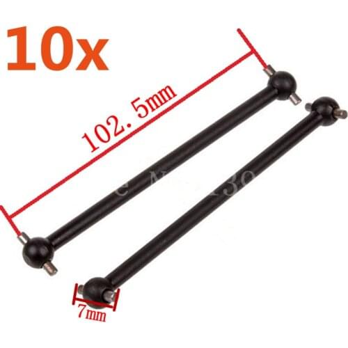 10Pcs 60096P Rear Dogbone(102.5mm) 1/8 Scale Models RC Car Remote Control Cars HSP Parts For Racing Hobby Buggy Truck